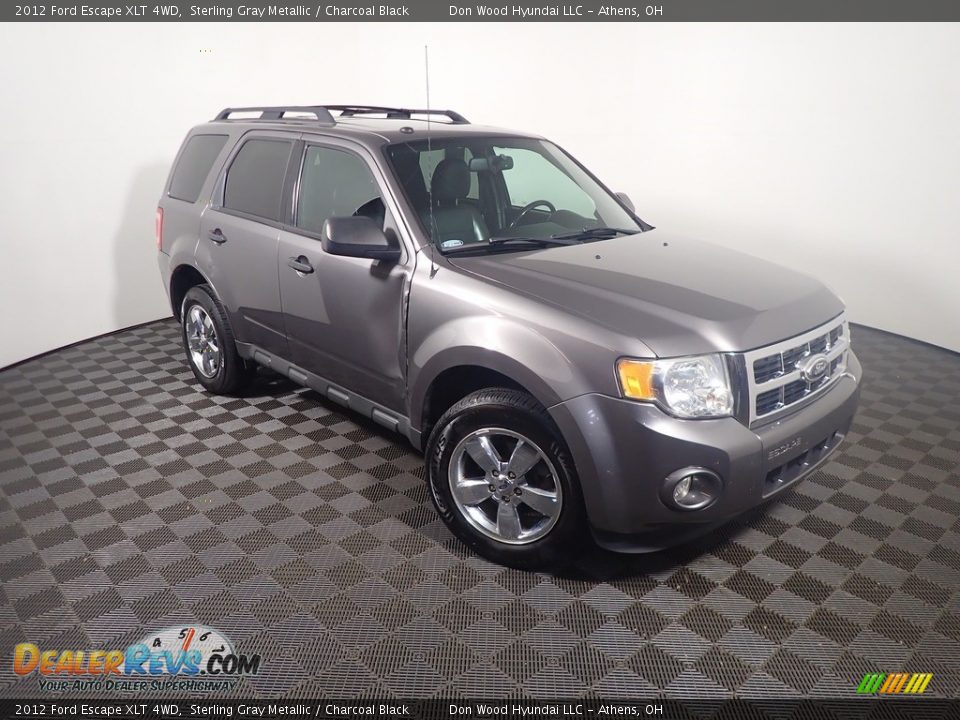 2012 Ford Escape XLT 4WD Sterling Gray Metallic / Charcoal Black Photo #3