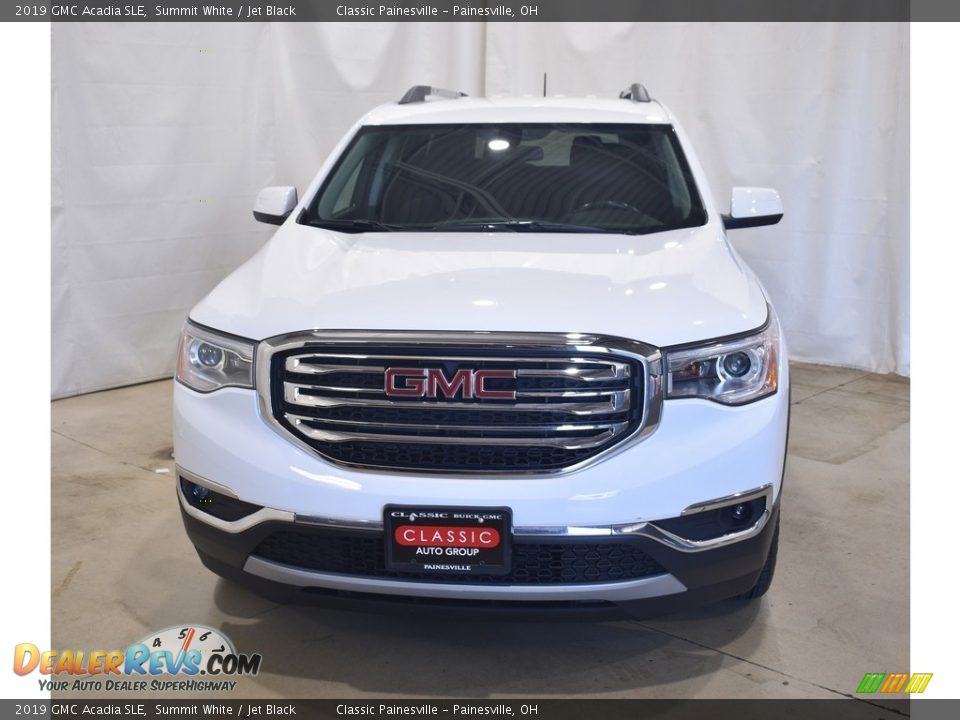 2019 GMC Acadia SLE Summit White / Jet Black Photo #4