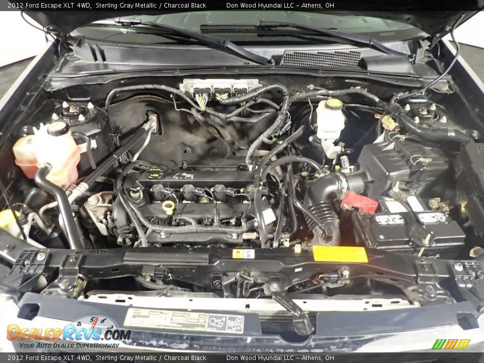 2012 Ford Escape XLT 4WD Sterling Gray Metallic / Charcoal Black Photo #7