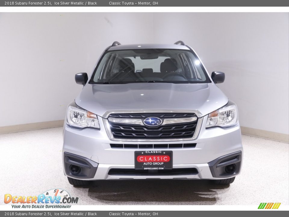 2018 Subaru Forester 2.5i Ice Silver Metallic / Black Photo #2