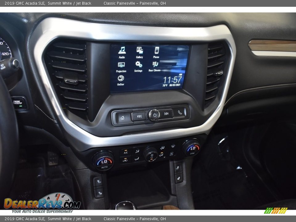 2019 GMC Acadia SLE Summit White / Jet Black Photo #13