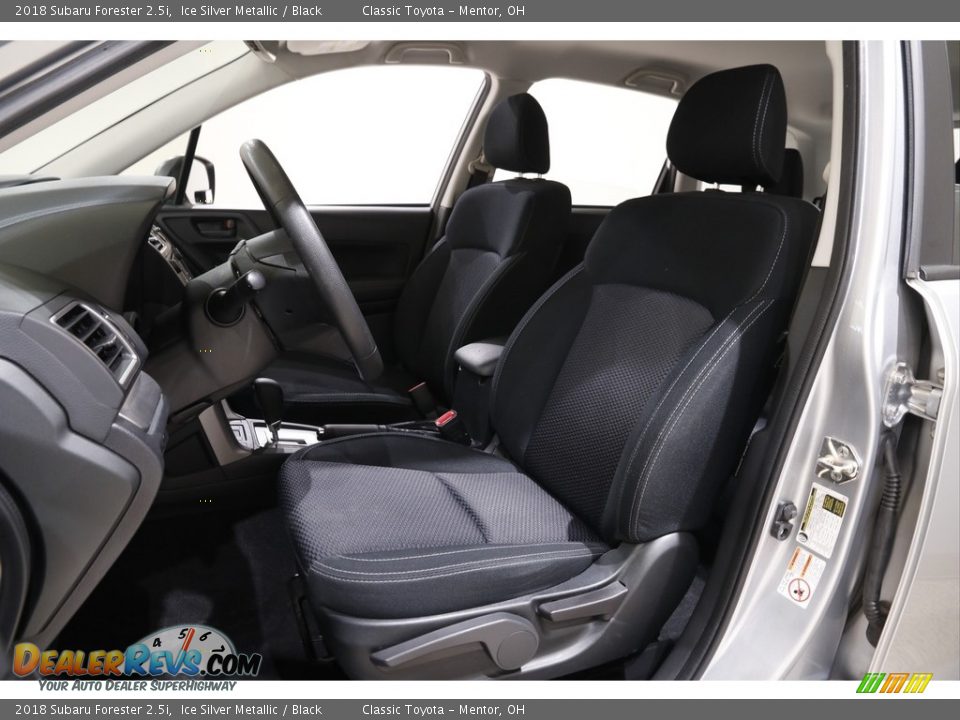 2018 Subaru Forester 2.5i Ice Silver Metallic / Black Photo #5