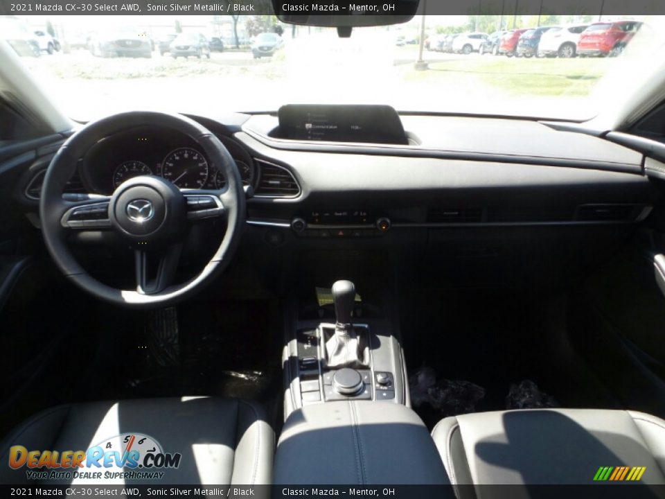 2021 Mazda CX-30 Select AWD Sonic Silver Metallic / Black Photo #3