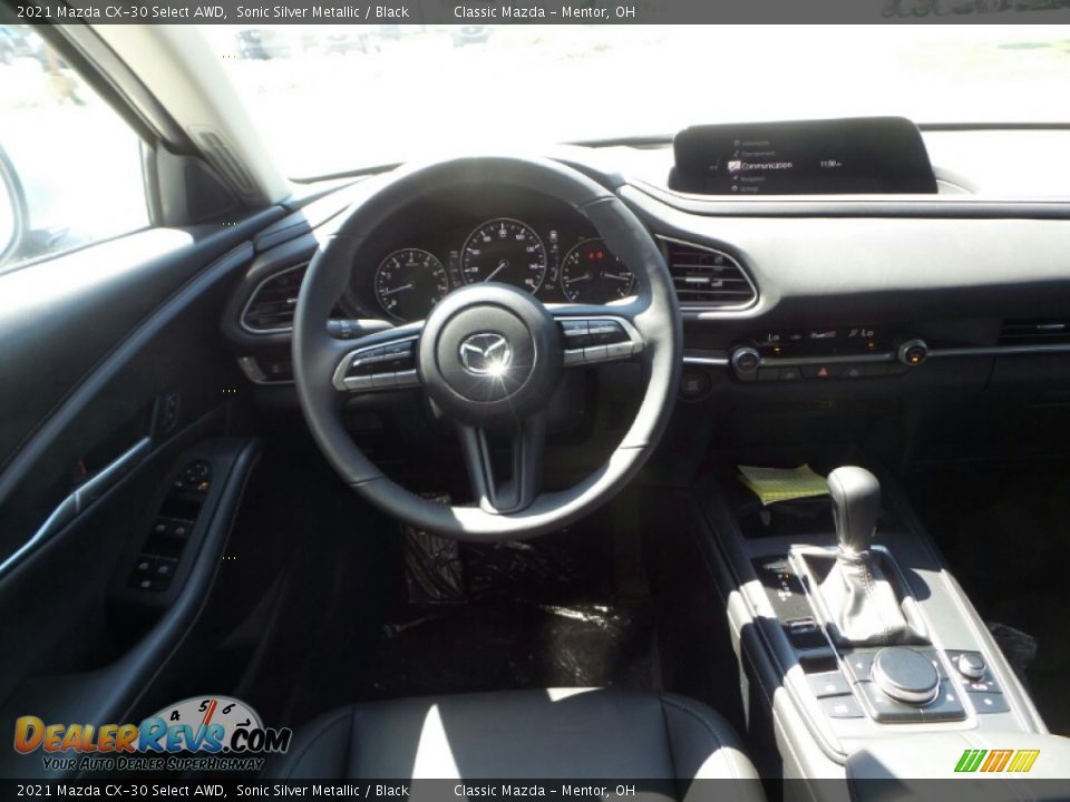 2021 Mazda CX-30 Select AWD Sonic Silver Metallic / Black Photo #4