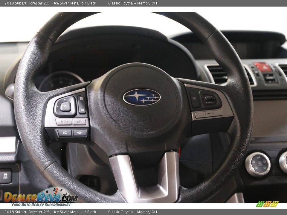2018 Subaru Forester 2.5i Ice Silver Metallic / Black Photo #7