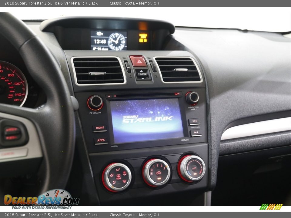 2018 Subaru Forester 2.5i Ice Silver Metallic / Black Photo #9