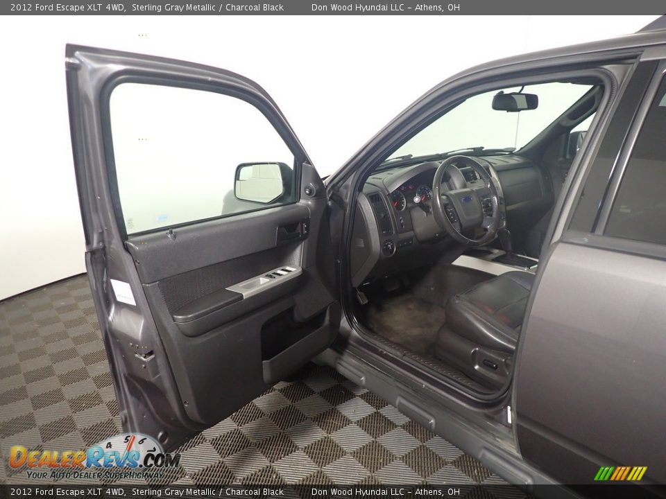 2012 Ford Escape XLT 4WD Sterling Gray Metallic / Charcoal Black Photo #21