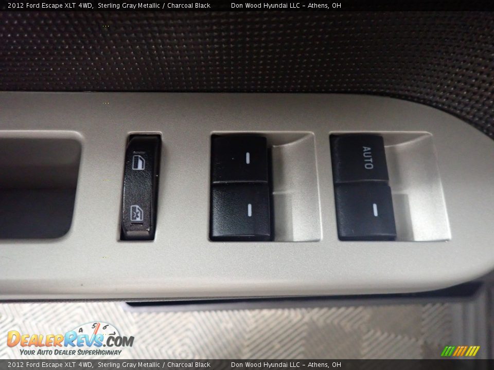 2012 Ford Escape XLT 4WD Sterling Gray Metallic / Charcoal Black Photo #22