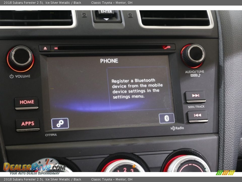 2018 Subaru Forester 2.5i Ice Silver Metallic / Black Photo #16