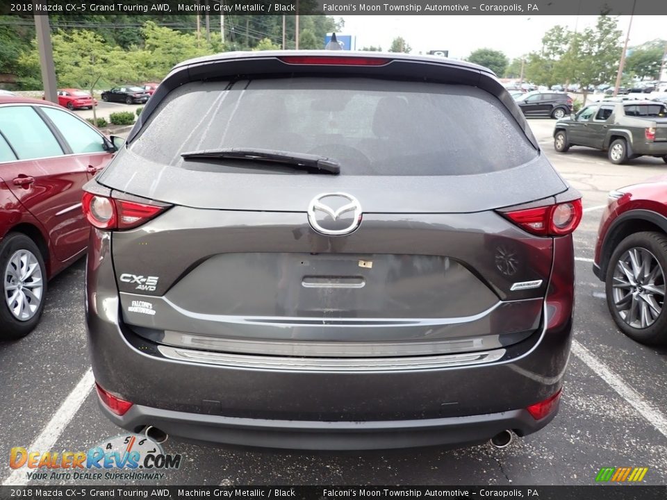 2018 Mazda CX-5 Grand Touring AWD Machine Gray Metallic / Black Photo #3