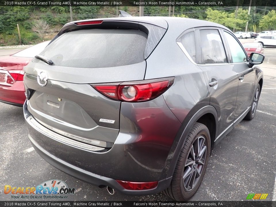 2018 Mazda CX-5 Grand Touring AWD Machine Gray Metallic / Black Photo #4