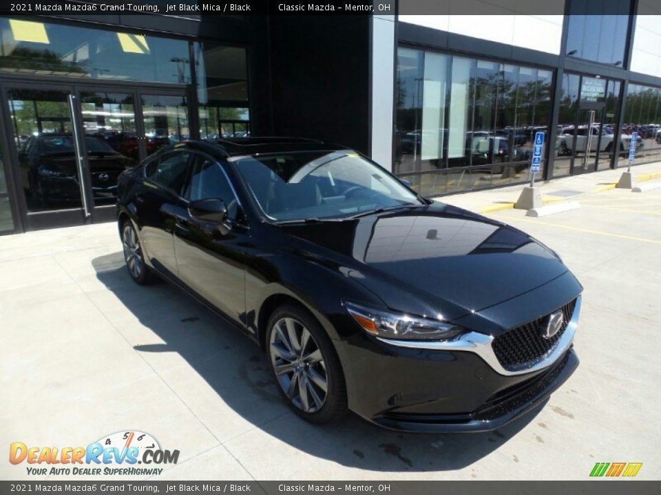 2021 Mazda Mazda6 Grand Touring Jet Black Mica / Black Photo #1