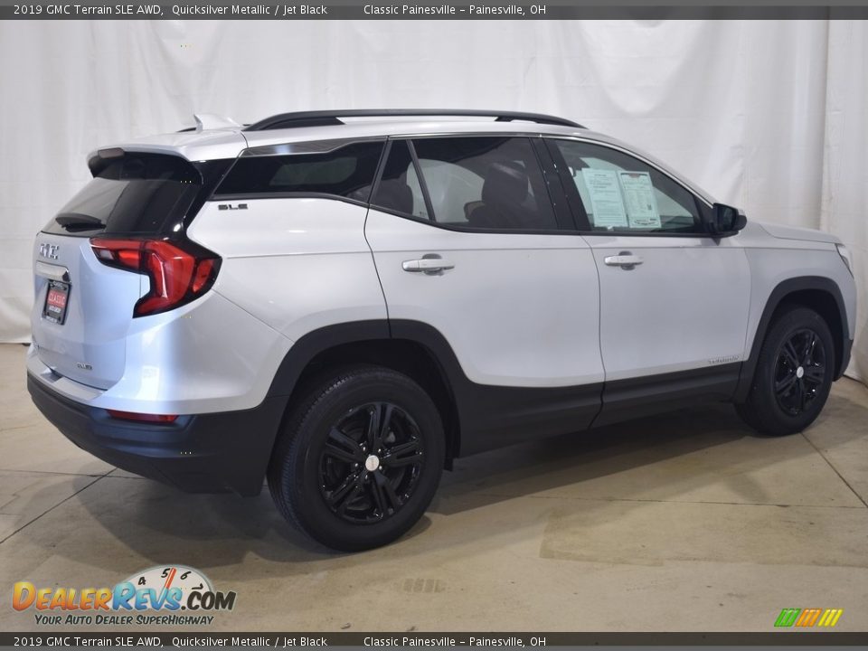 2019 GMC Terrain SLE AWD Quicksilver Metallic / Jet Black Photo #2