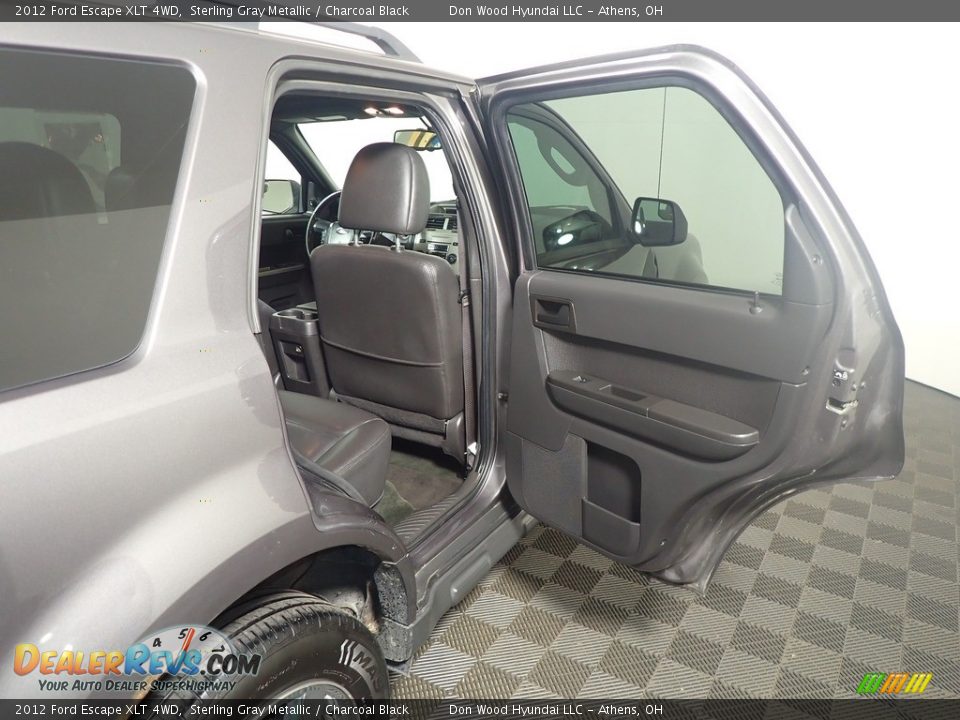 2012 Ford Escape XLT 4WD Sterling Gray Metallic / Charcoal Black Photo #36