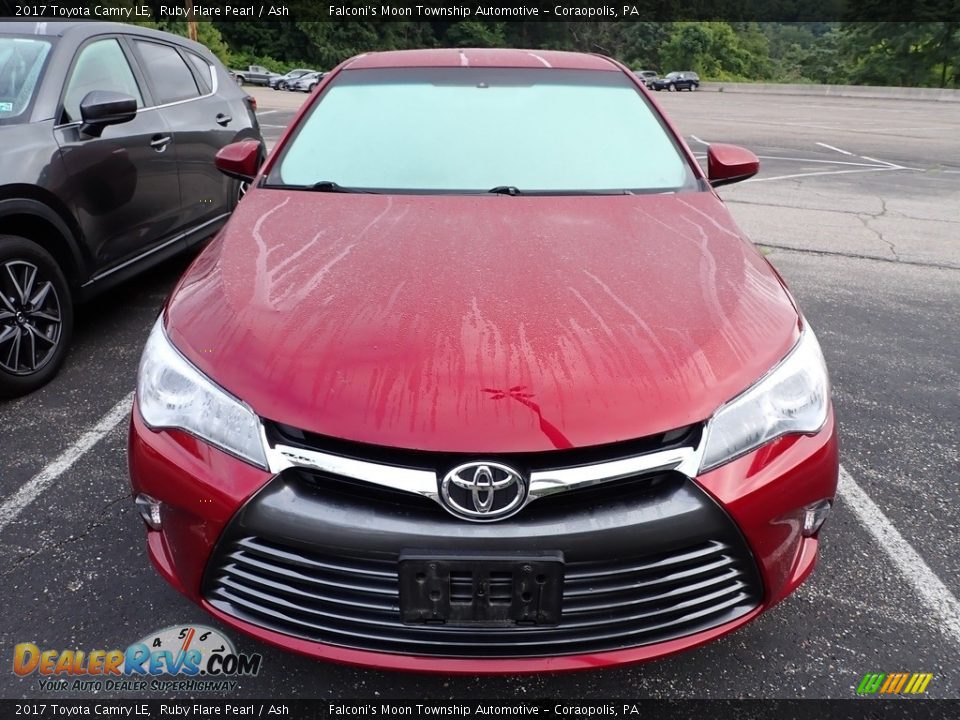 2017 Toyota Camry LE Ruby Flare Pearl / Ash Photo #4