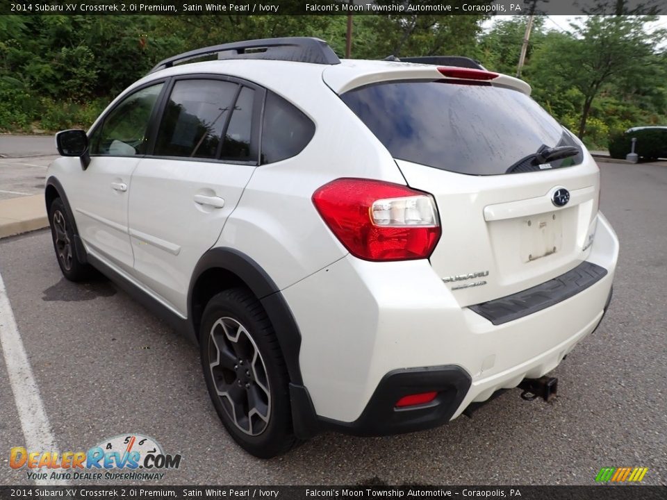 2014 Subaru XV Crosstrek 2.0i Premium Satin White Pearl / Ivory Photo #2