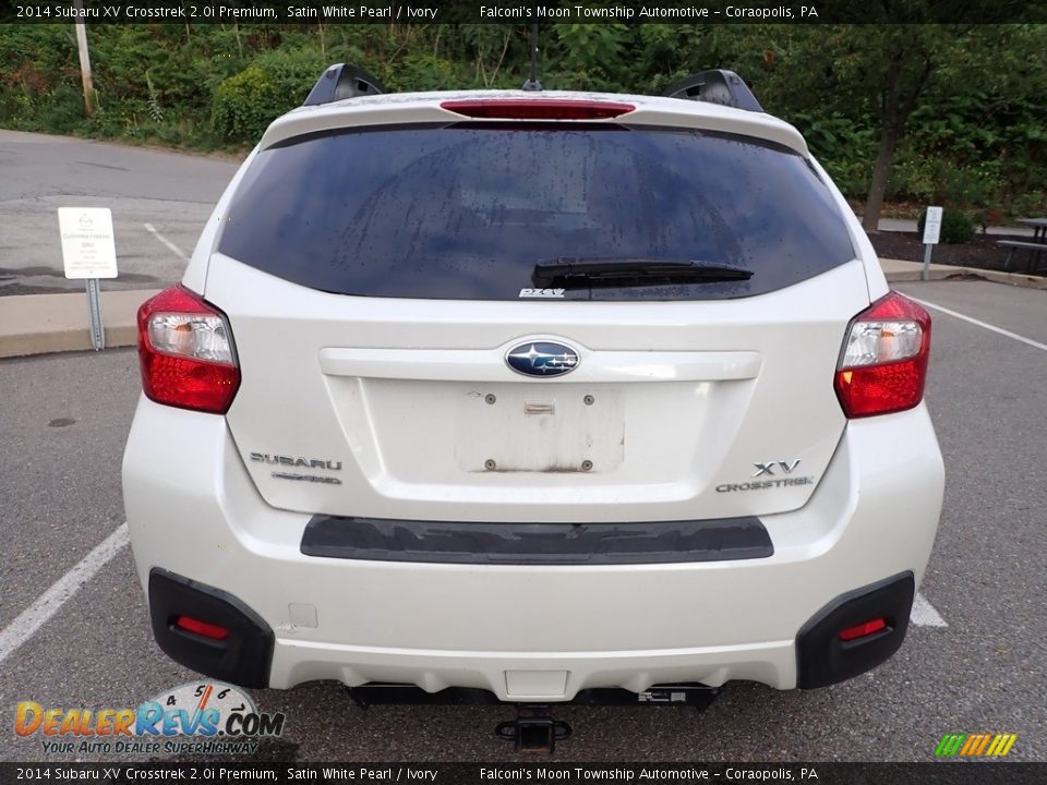 2014 Subaru XV Crosstrek 2.0i Premium Satin White Pearl / Ivory Photo #3