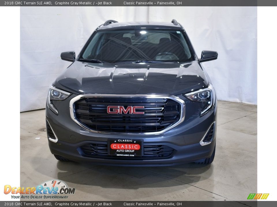 2018 GMC Terrain SLE AWD Graphite Gray Metallic / ­Jet Black Photo #4