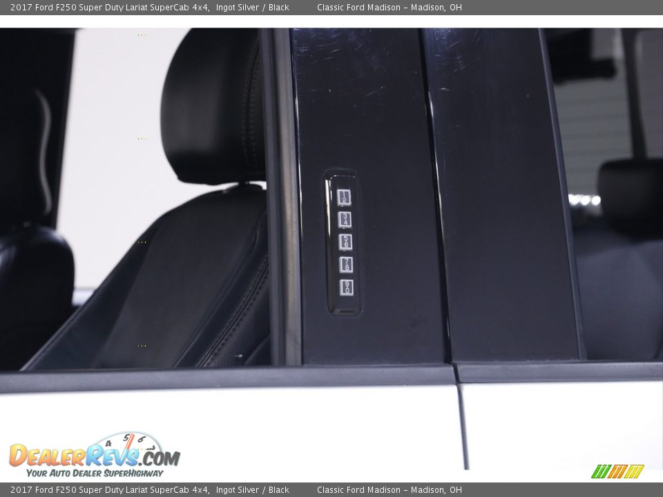 2017 Ford F250 Super Duty Lariat SuperCab 4x4 Ingot Silver / Black Photo #5