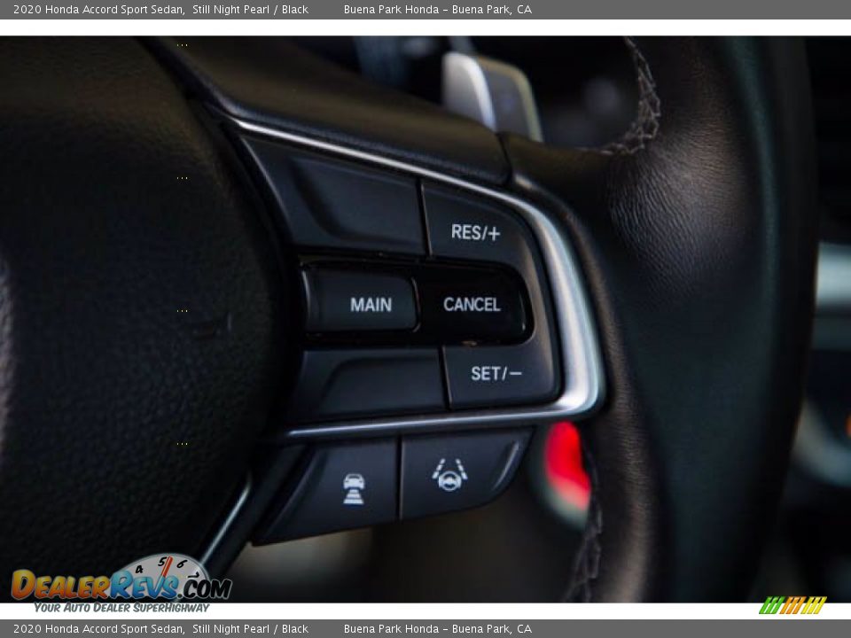 2020 Honda Accord Sport Sedan Still Night Pearl / Black Photo #15