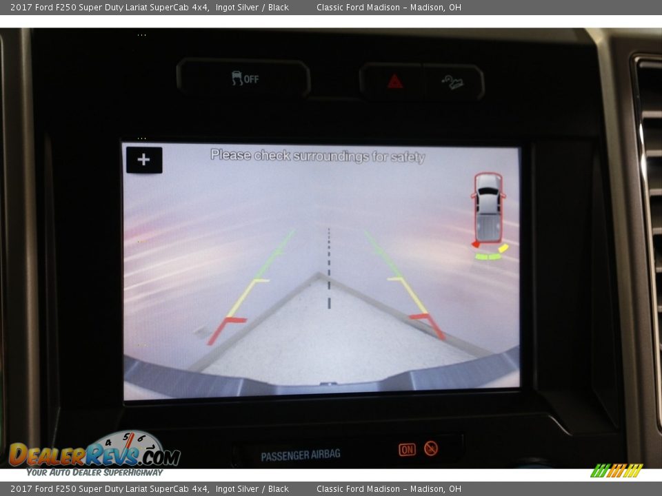 2017 Ford F250 Super Duty Lariat SuperCab 4x4 Ingot Silver / Black Photo #14