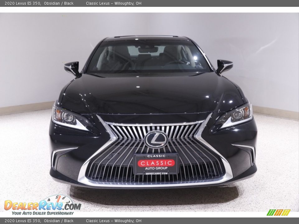 2020 Lexus ES 350 Obsidian / Black Photo #2