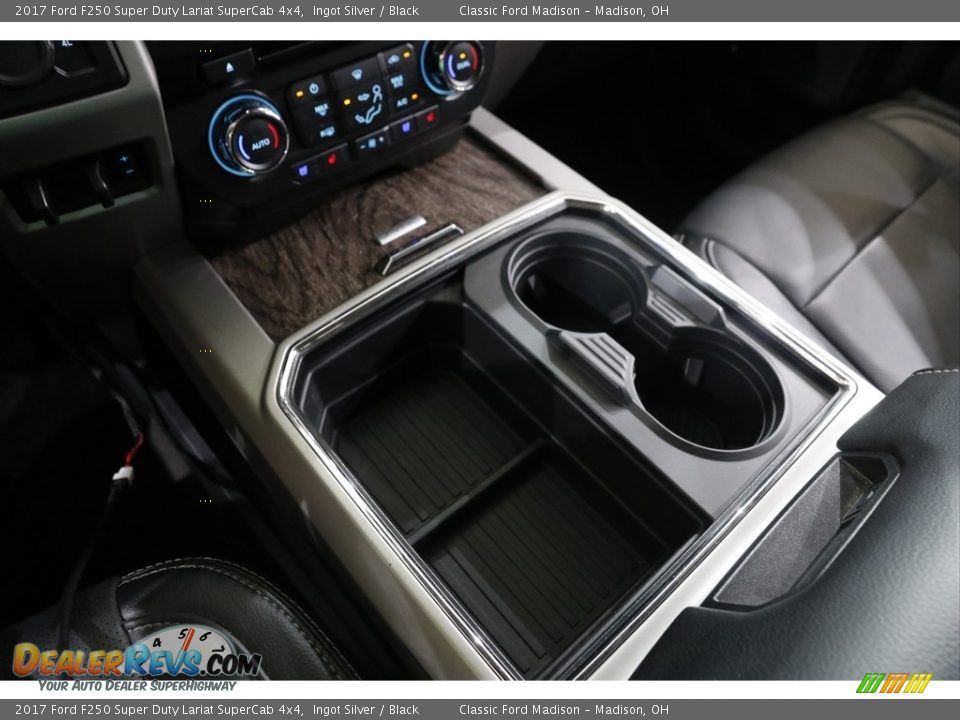 2017 Ford F250 Super Duty Lariat SuperCab 4x4 Ingot Silver / Black Photo #16