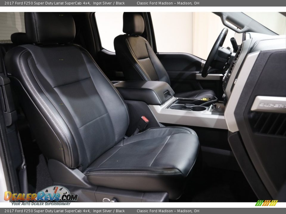 2017 Ford F250 Super Duty Lariat SuperCab 4x4 Ingot Silver / Black Photo #19