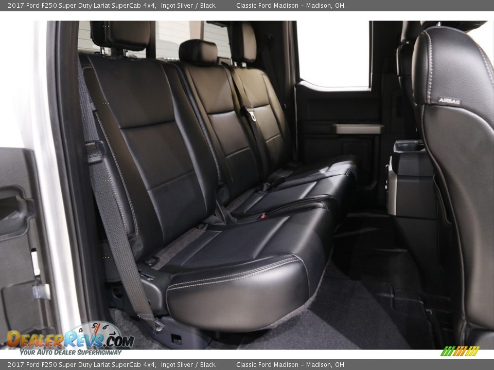 2017 Ford F250 Super Duty Lariat SuperCab 4x4 Ingot Silver / Black Photo #20