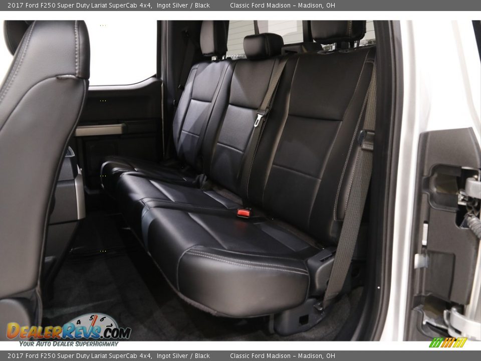 2017 Ford F250 Super Duty Lariat SuperCab 4x4 Ingot Silver / Black Photo #21