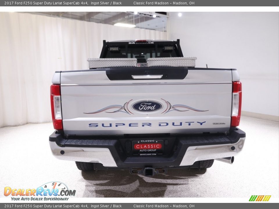 2017 Ford F250 Super Duty Lariat SuperCab 4x4 Ingot Silver / Black Photo #22