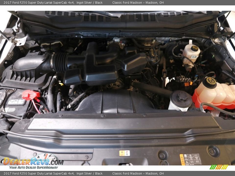 2017 Ford F250 Super Duty Lariat SuperCab 4x4 Ingot Silver / Black Photo #23