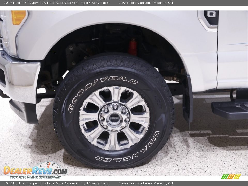 2017 Ford F250 Super Duty Lariat SuperCab 4x4 Ingot Silver / Black Photo #24