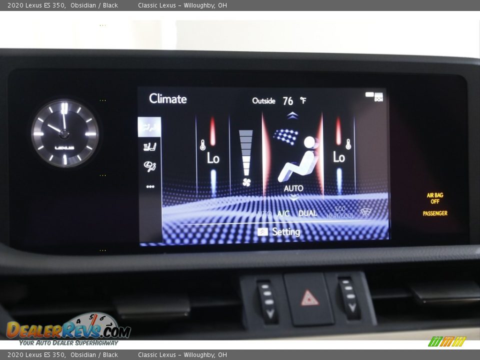 Controls of 2020 Lexus ES 350 Photo #12