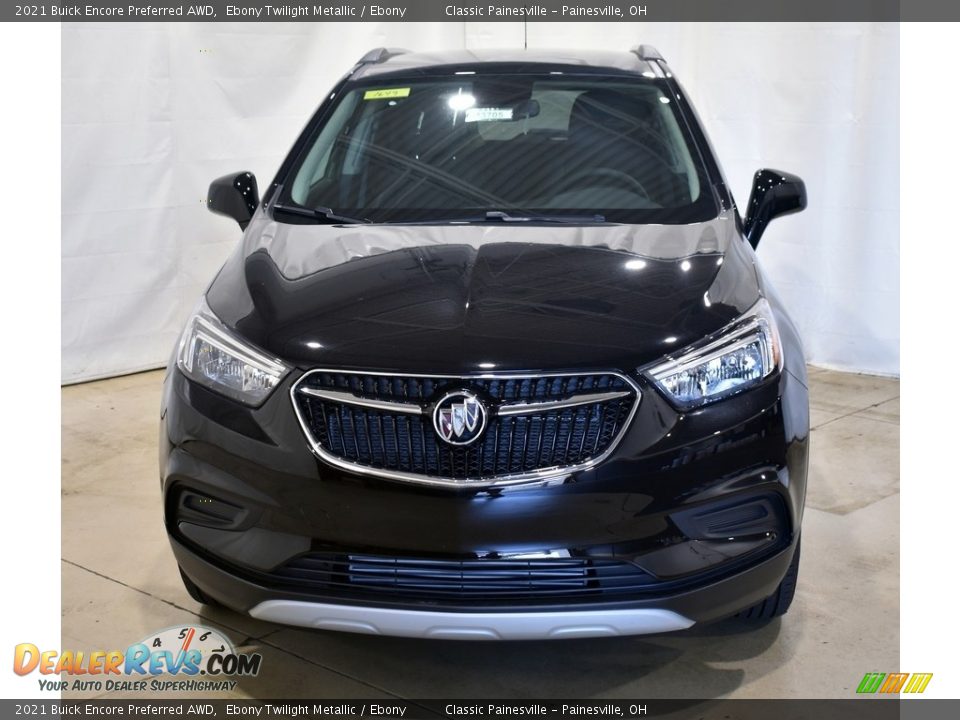 2021 Buick Encore Preferred AWD Ebony Twilight Metallic / Ebony Photo #4