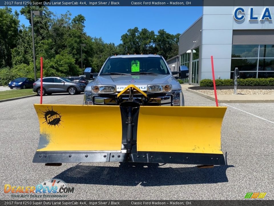 2017 Ford F250 Super Duty Lariat SuperCab 4x4 Ingot Silver / Black Photo #27