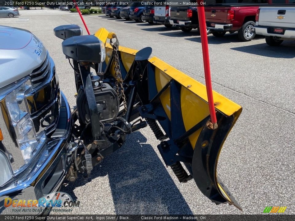 2017 Ford F250 Super Duty Lariat SuperCab 4x4 Ingot Silver / Black Photo #28