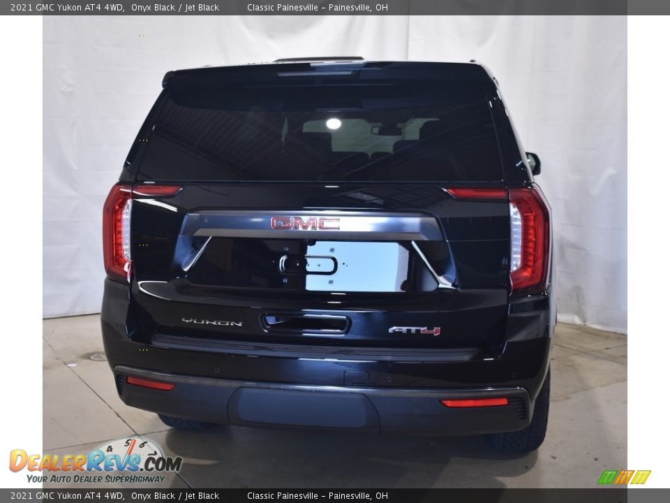 2021 GMC Yukon AT4 4WD Onyx Black / Jet Black Photo #3