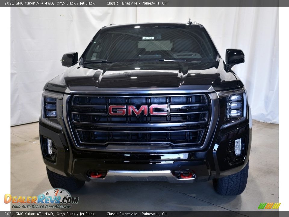 2021 GMC Yukon AT4 4WD Onyx Black / Jet Black Photo #4