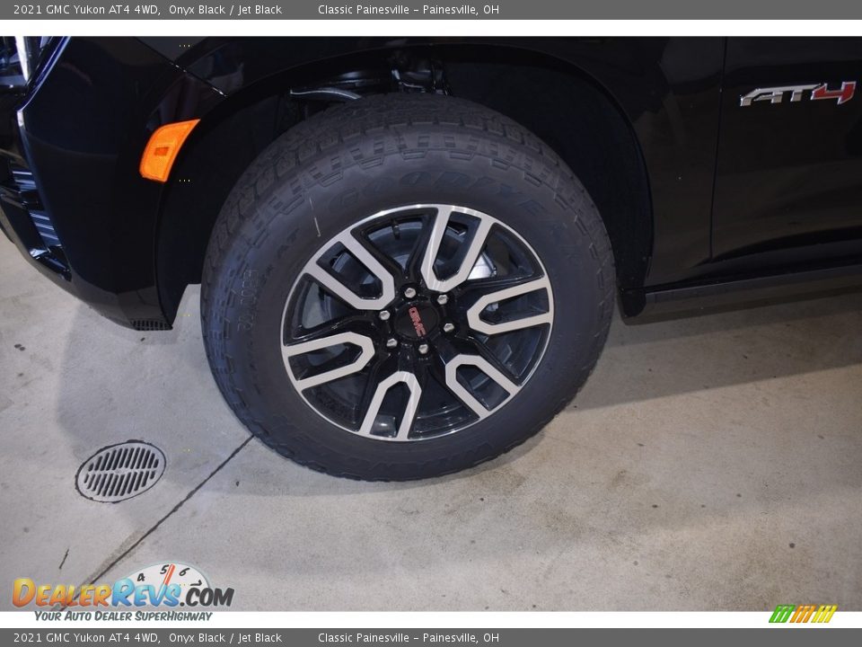 2021 GMC Yukon AT4 4WD Onyx Black / Jet Black Photo #5