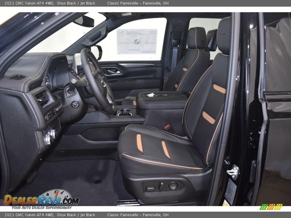 2021 GMC Yukon AT4 4WD Onyx Black / Jet Black Photo #8