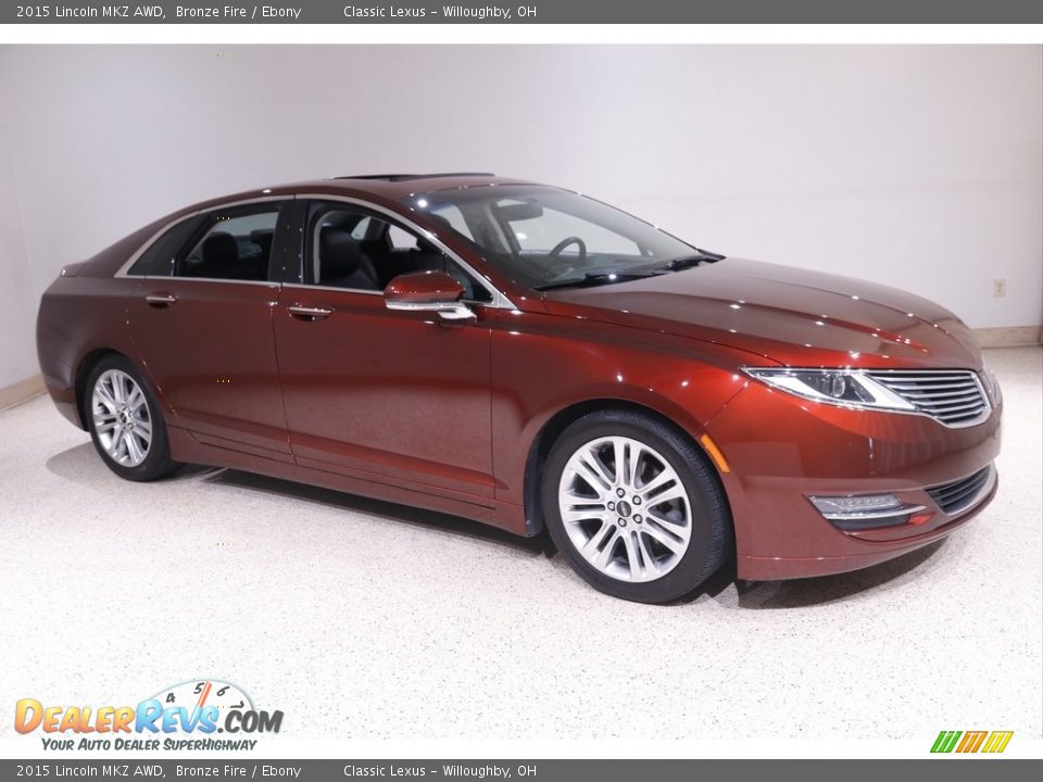 2015 Lincoln MKZ AWD Bronze Fire / Ebony Photo #1