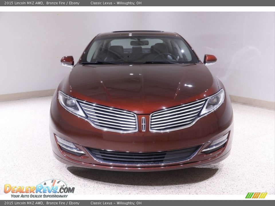 2015 Lincoln MKZ AWD Bronze Fire / Ebony Photo #2