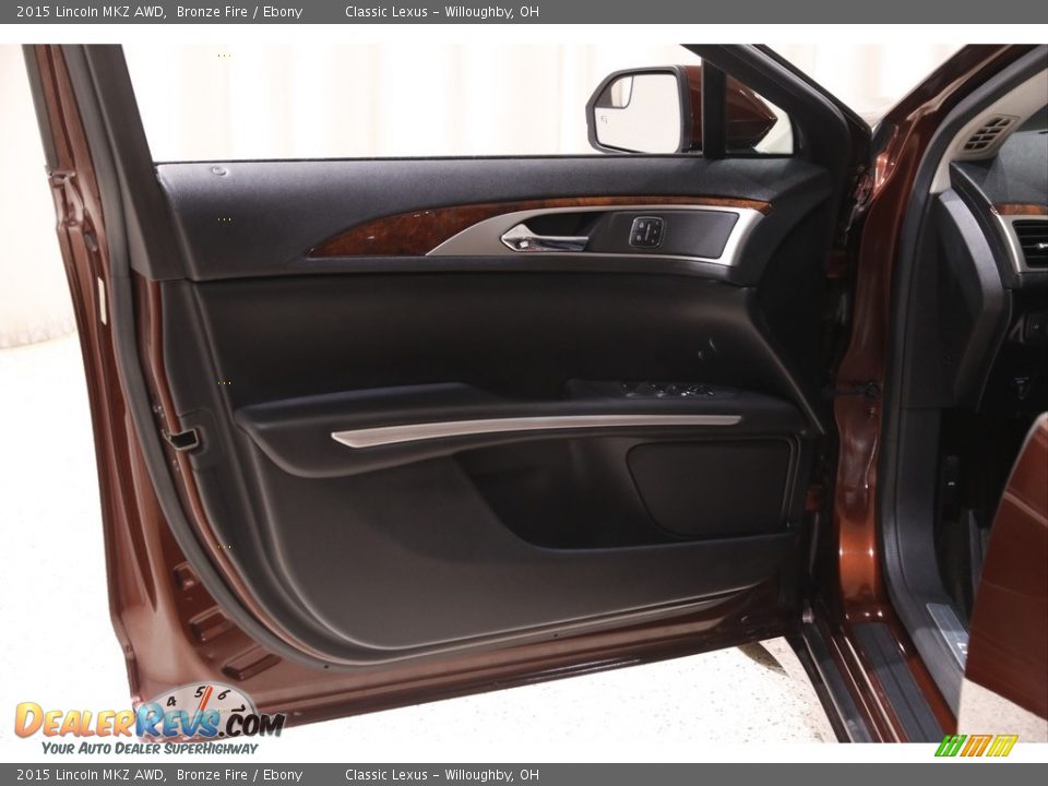 2015 Lincoln MKZ AWD Bronze Fire / Ebony Photo #4