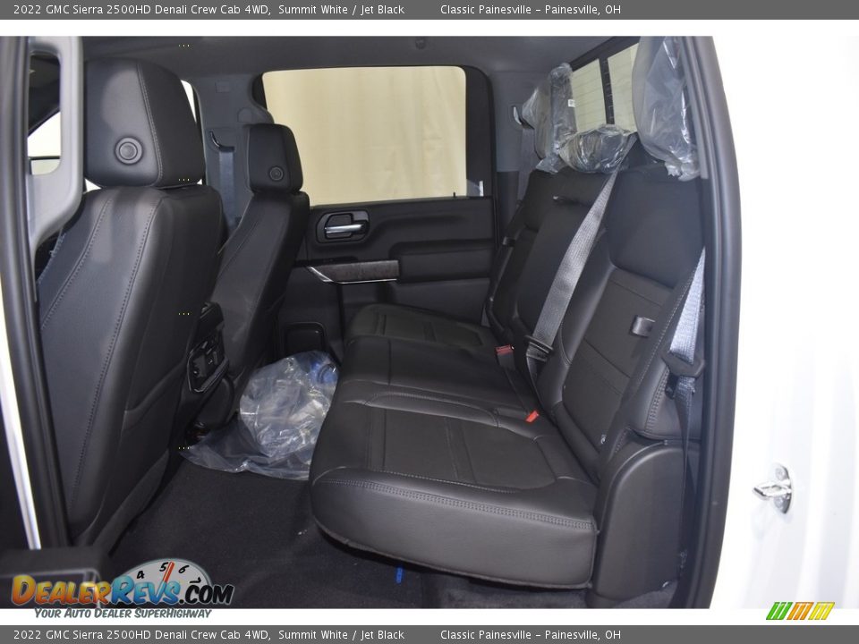 Rear Seat of 2022 GMC Sierra 2500HD Denali Crew Cab 4WD Photo #7