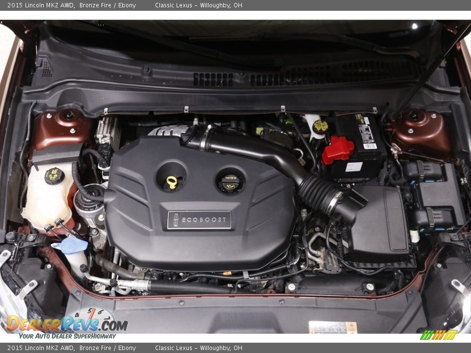 2015 Lincoln MKZ AWD 2.0 Liter GTDI Turbocharged DOHC 16-Valve EcoBoost 4 Cylinder Engine Photo #18