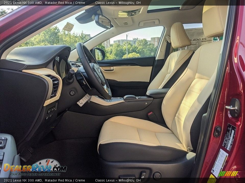 Creme Interior - 2021 Lexus NX 300 AWD Photo #2