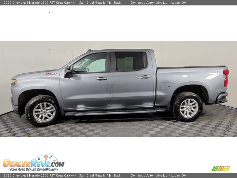2020 Chevrolet Silverado 1500 RST Crew Cab 4x4 Satin Steel Metallic / Jet Black Photo #5