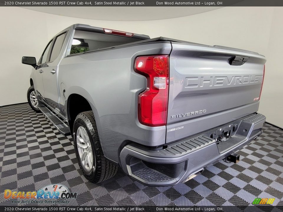 2020 Chevrolet Silverado 1500 RST Crew Cab 4x4 Satin Steel Metallic / Jet Black Photo #6