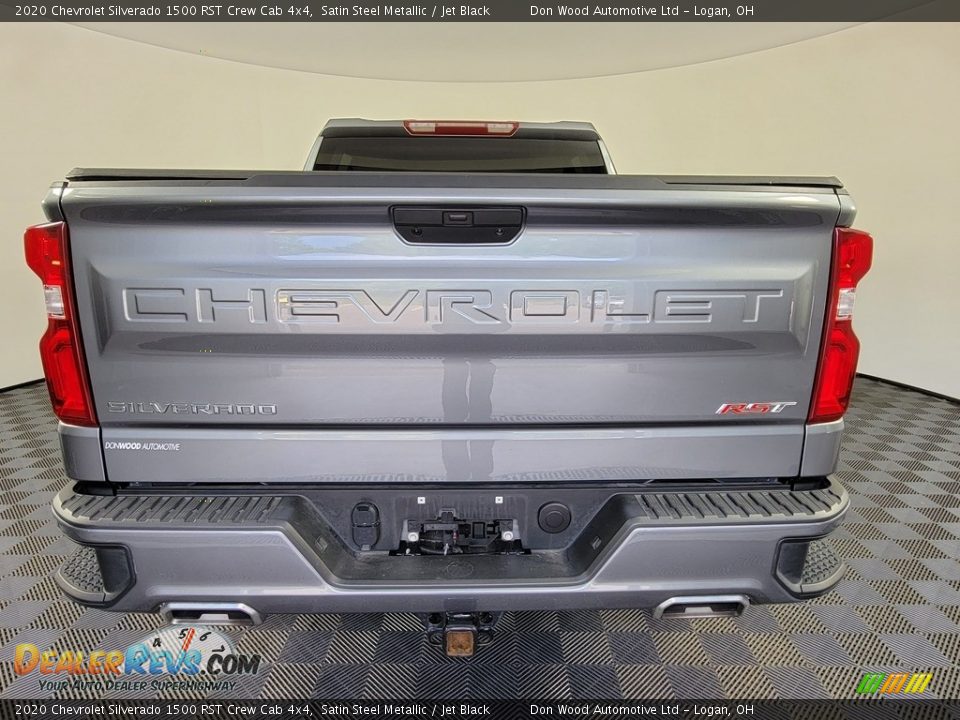 2020 Chevrolet Silverado 1500 RST Crew Cab 4x4 Satin Steel Metallic / Jet Black Photo #7